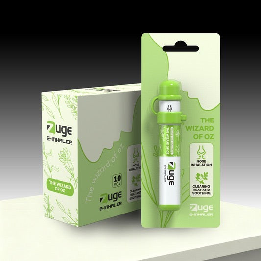 替煙棒 ZUGE E-Inhaler 鼻吸器  -買3送1贈送口味隨機-【不是電子煙&不含尼古丁】